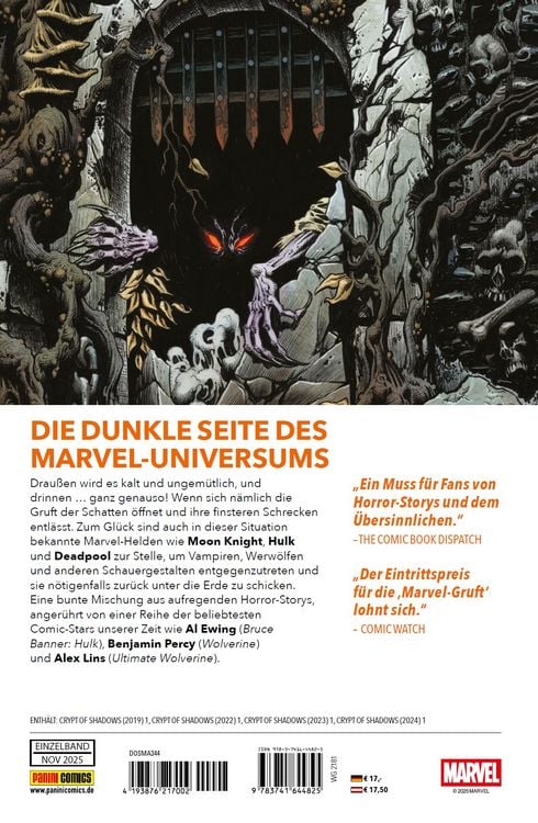 Produktbild: Geschichten aus der Marvel-Gruft