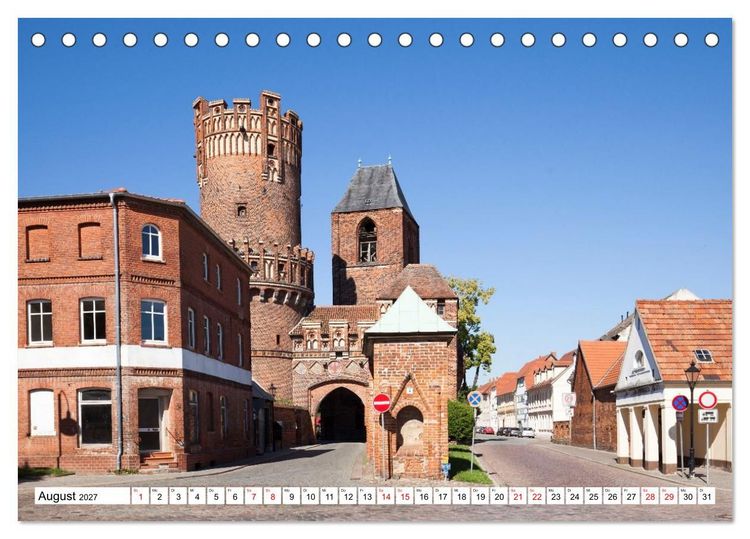 Produktbild: Elbetal Nord - Radland Deutschland (Tischkalender 2027 DIN A5 quer), CALVENDO Monatskalender