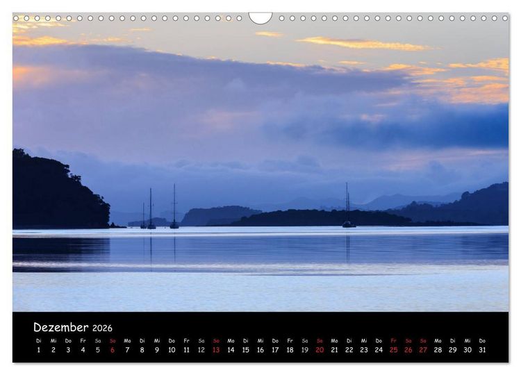 Produktbild: Sehnsucht nach Neuseeland (Wandkalender 2026 DIN A3 quer), CALVENDO Monatskalender