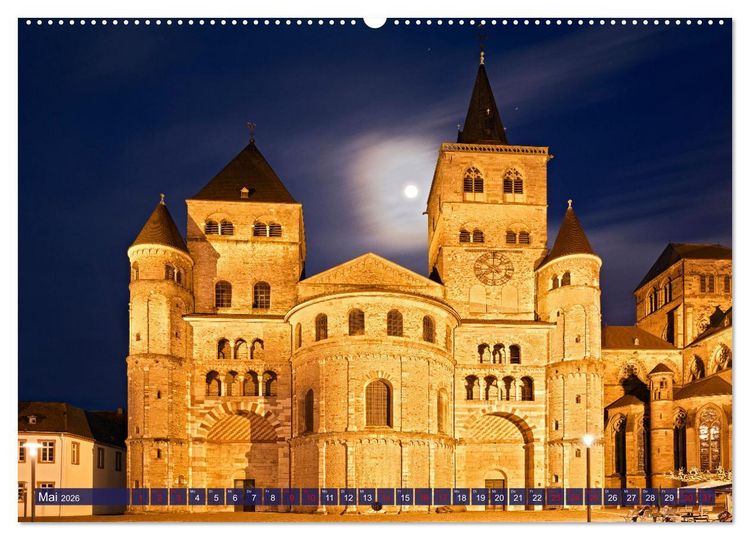 Produktbild: R&Ouml;MERSTADT TRIER (hochwertiger Premium Wandkalender 2026 DIN A2 quer), Kunstdruck in Hochglanz
