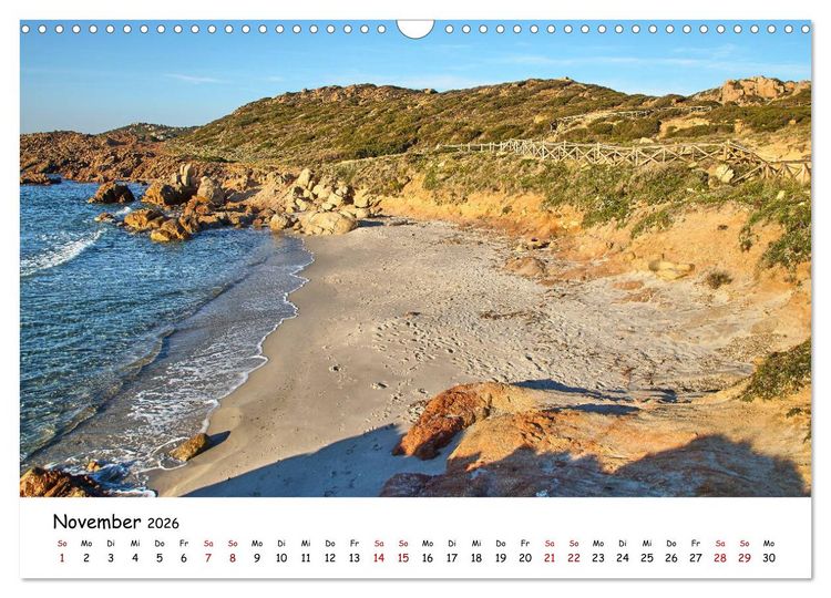 Produktbild: Sardinien - Ein St&uuml;ck Karibik im Mittelmeer (Wandkalender 2026 DIN A3 quer), CALVENDO Monatskalender
