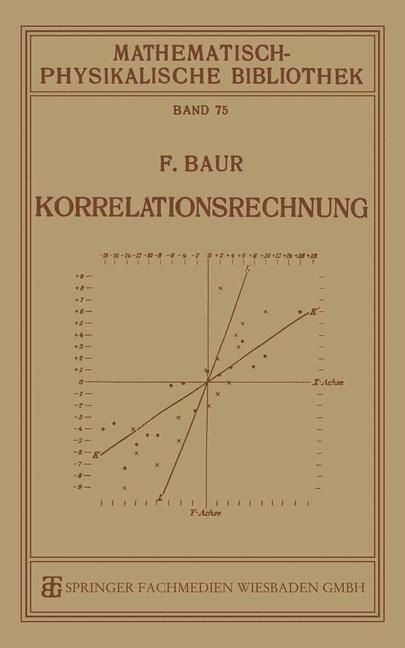 Produktbild: Korrelationsrechnung