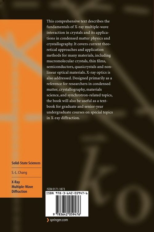 Produktbild: X-Ray Multiple-Wave Diffraction