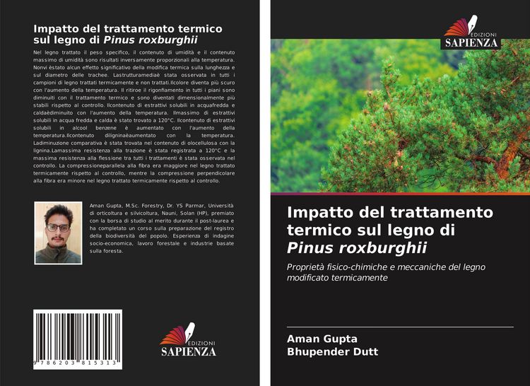 Produktbild: Impatto del trattamento termico sul legno di Pinus roxburghii