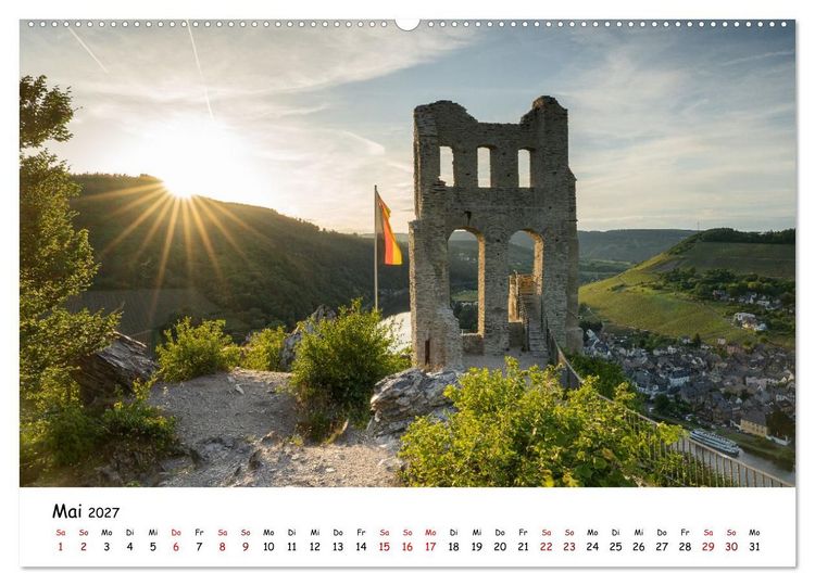 Produktbild: Heimat Entdecken - Die Mosel (hochwertiger Premium Wandkalender 2027 DIN A2 quer), Kunstdruck in Hochglanz