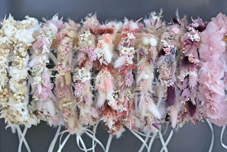 Produktbild: Trockenblumen und Floral Hoops