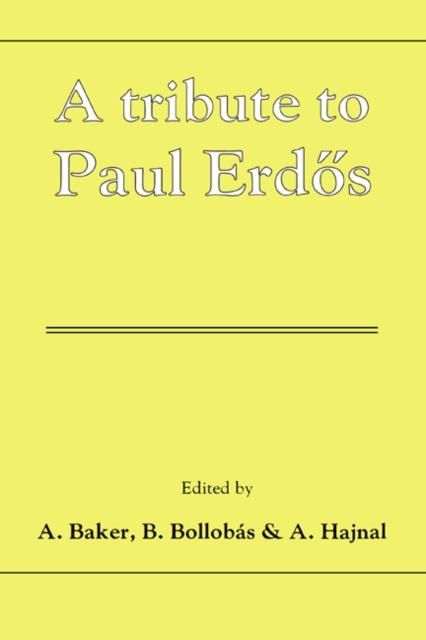 Produktbild: Tribute to Paul Erdos