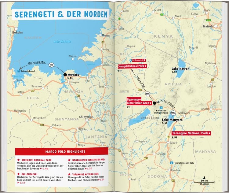 Produktbild: MARCO POLO Reisef&uuml;hrer Tansania, Sansibar
