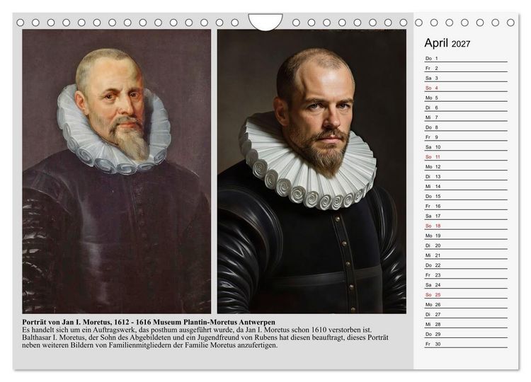 Produktbild: Rubens im neuen Licht (Wandkalender 2027 DIN A4 quer), CALVENDO Monatskalender