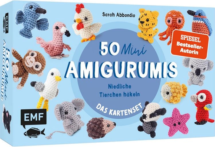 Produktbild: 50 Mini-Amigurumis &ndash; Das Kartenset