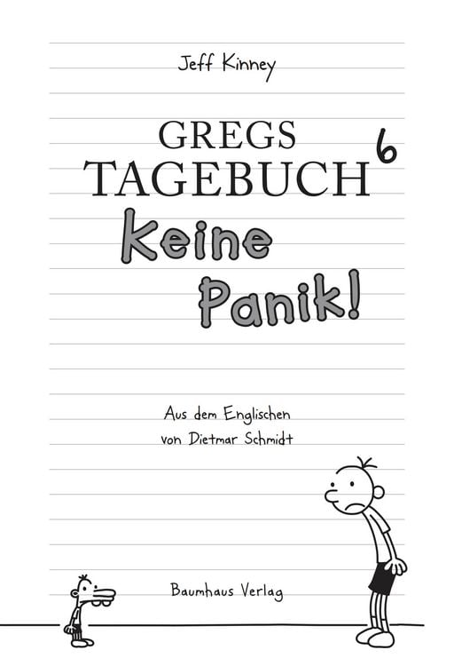 Produktbild: Keine Panik! / Gregs Tagebuch Band 6
