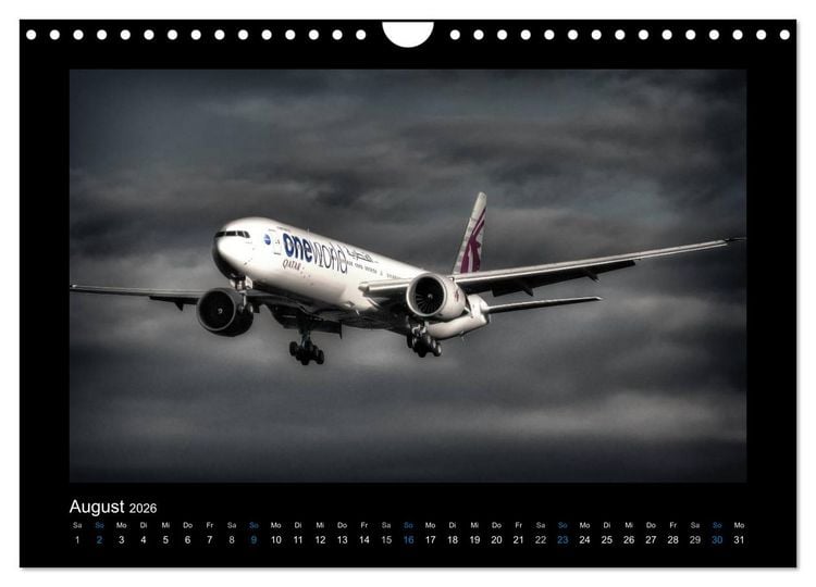 Produktbild: Faszination Luftfahrt (Wandkalender 2026 DIN A4 quer), CALVENDO Monatskalender