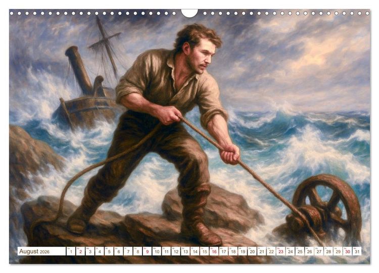 Produktbild: Victor Hugo (Wandkalender 2026 DIN A3 quer), CALVENDO Monatskalender