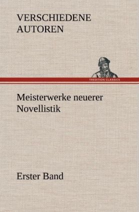 Produktbild: Meisterwerke neuerer Novellistik
