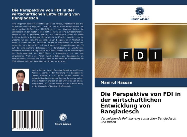 Produktbild: Die Perspektive von FDI in der wirtschaftlichen Entwicklung von Bangladesch