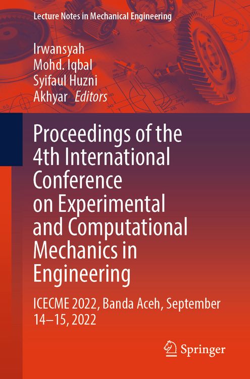 Produktbild: Proceedings of the 4th International Conference on Experimental and Computational Mechanics in Engineering