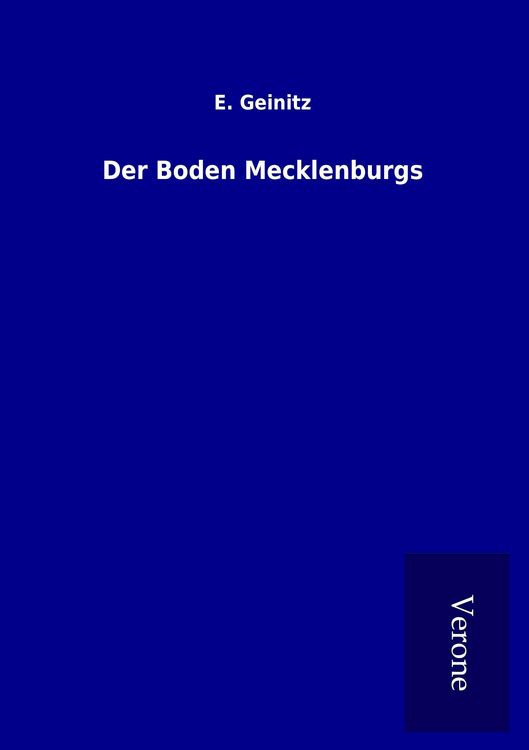 Produktbild: Der Boden Mecklenburgs