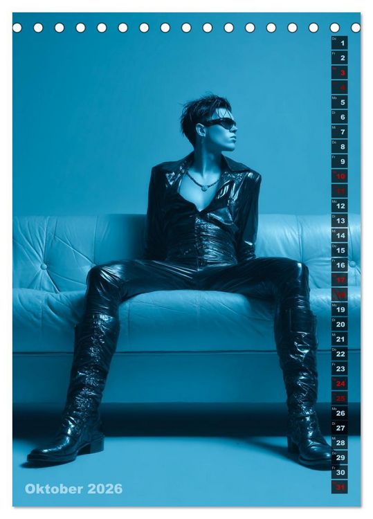 Produktbild: M&auml;nner und Latex (Tischkalender 2026 DIN A5 hoch), CALVENDO Monatskalender
