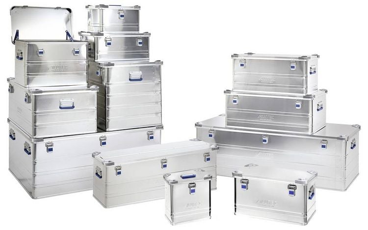 Produktbild: Alutec Industry 60 13060 Transportkiste Aluminium (L x B x H) 580 x 385 x 344mm
