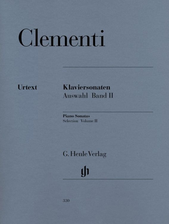 Produktbild: Muzio Clementi - Klaviersonaten, Auswahl, Band II (1790-1805)