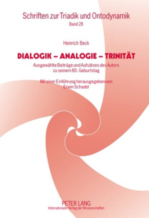 Produktbild: Dialogik - Analogie - Trinit&auml;t