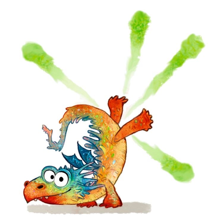 Produktbild: L&uuml;ftner, K: Furzipups, der Knatterdrache (Pappbilderbuch Min