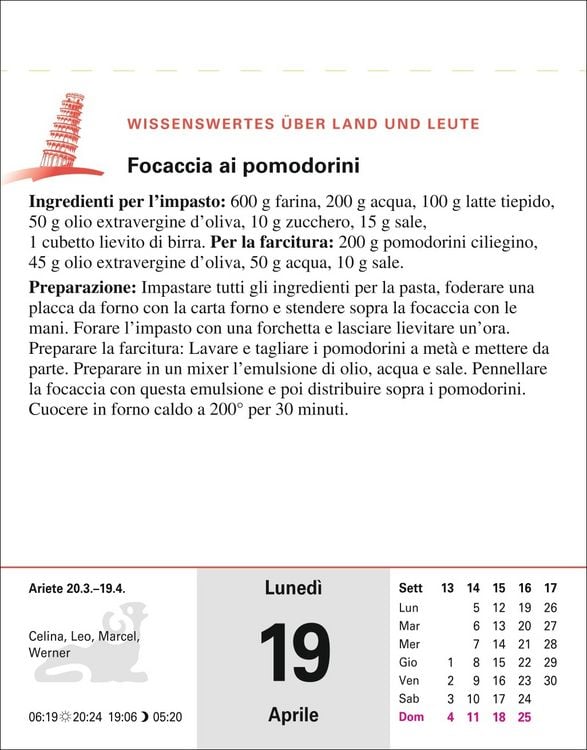 Produktbild: Italienisch Sprachkalender 2027 - Italienisch lernen leicht gemacht - Tagesabrei&szlig;kalender