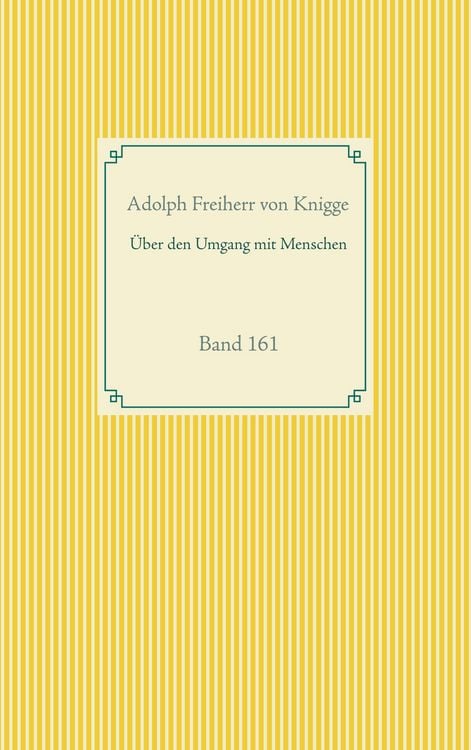 Produktbild: Über den Umgang mit Menschen