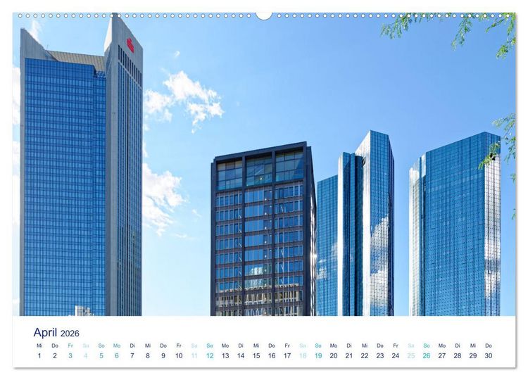 Produktbild: Fantastisches Frankfurt (hochwertiger Premium Wandkalender 2026 DIN A2 quer), Kunstdruck in Hochglanz