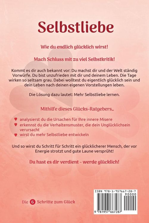Produktbild: Selbstliebe - Die 6 Schritte zum Gl&uuml;ck