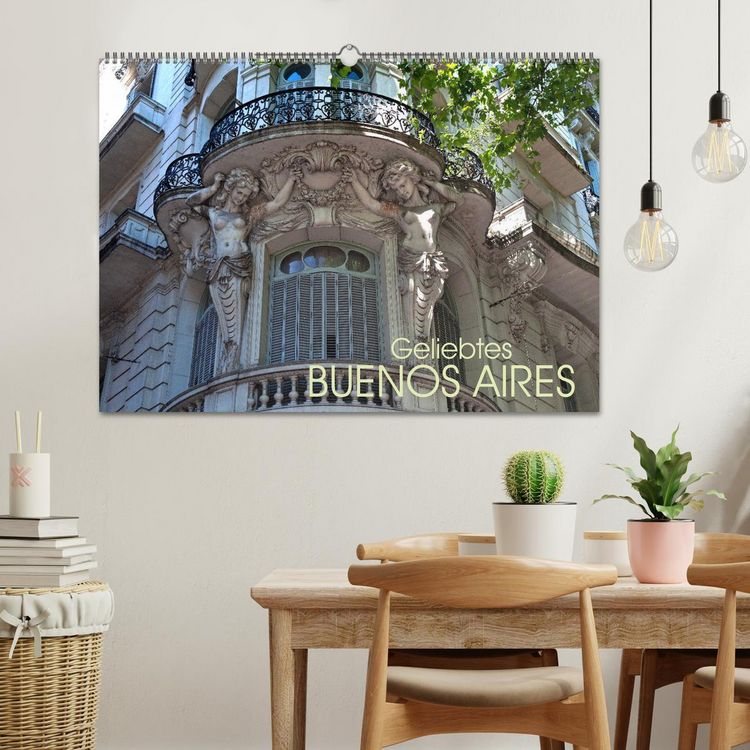 Produktbild: Geliebtes Buenos Aires (Wandkalender 2026 DIN A2 quer), CALVENDO Monatskalender
