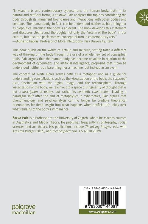 Produktbild: White Holes and the Visualization of the Body