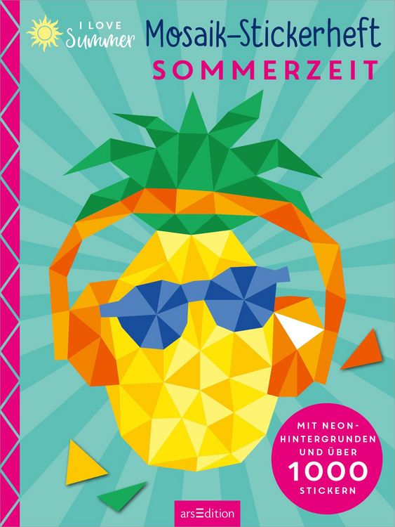Produktbild: I Love Summer &ndash; Mosaik-Stickerheft Sommerzeit