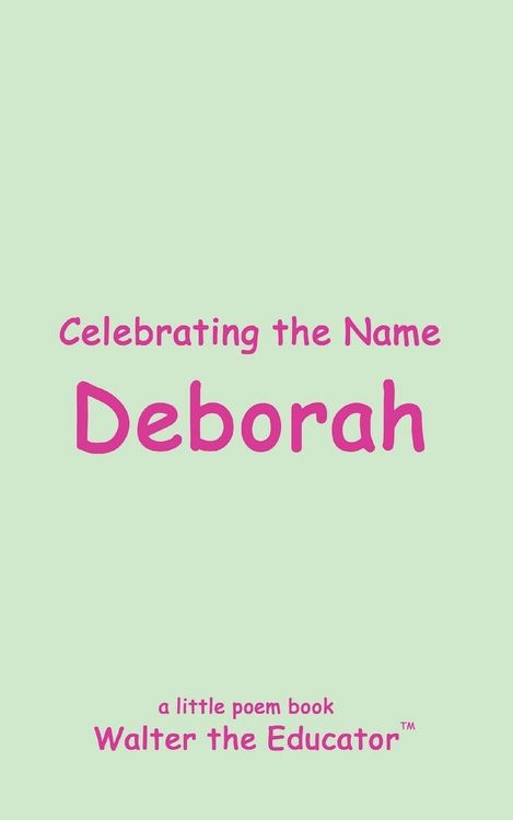 Produktbild: Celebrating the Name Deborah