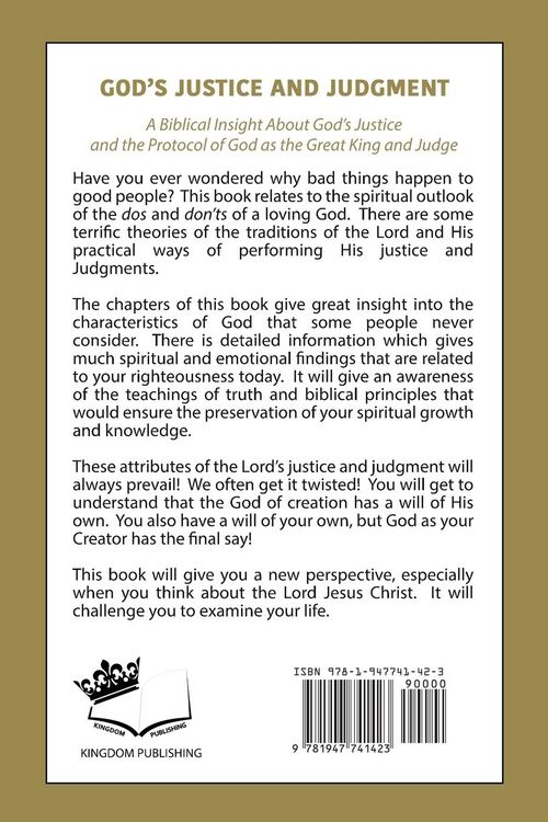 Produktbild: God's Justice and Judgment