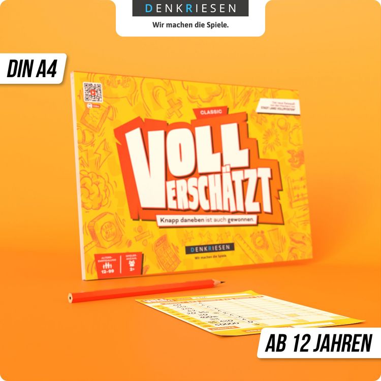 Produktbild: DENKRIESEN - VOLL VERSCH&Auml;TZT! Classic Edition - "Knapp daneben ist auch gewonnen."