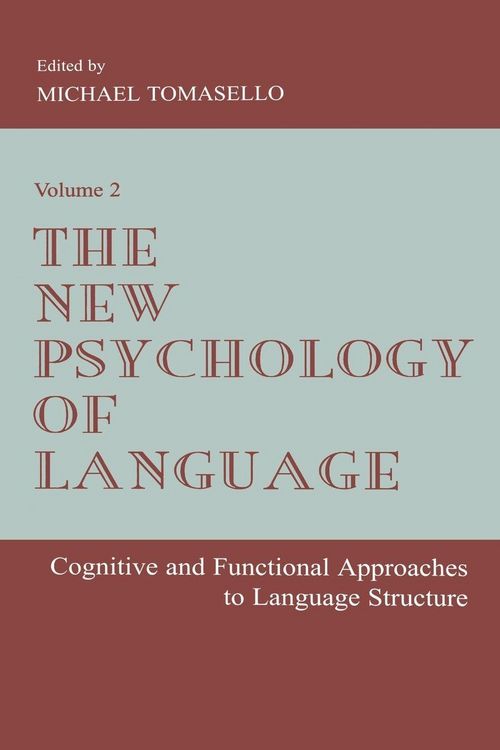 Produktbild: The New Psychology of Language