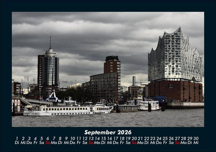 Produktbild: Hamburg 2026 Fotokalender DIN A5