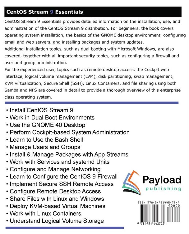 Produktbild: CentOS Stream 9 Essentials
