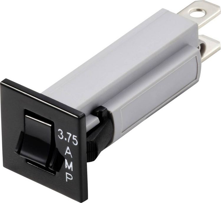 Produktbild: TRU COMPONENTS TC-13401624 Leistungsschalter thermisch 125 V/AC, 250 V/AC, 32 V/DC, 50 V/DC 3.75 A 1 St.