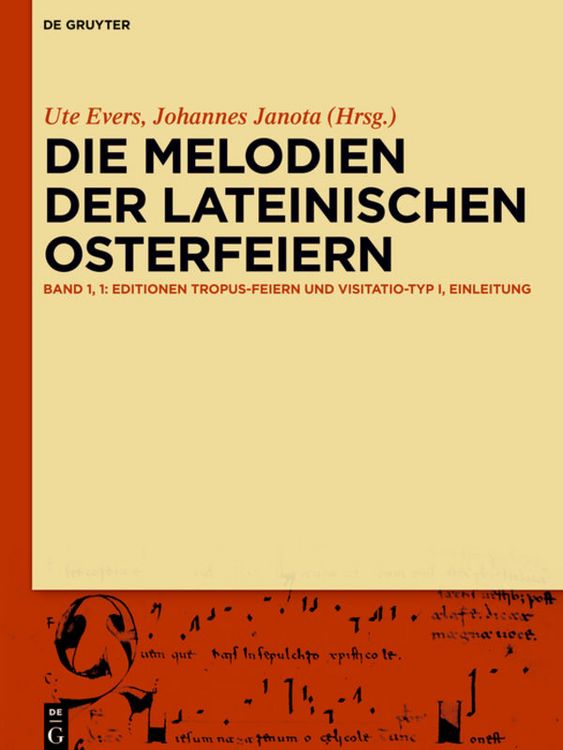 Produktbild: Die Melodien der lateinischen Osterfeiern