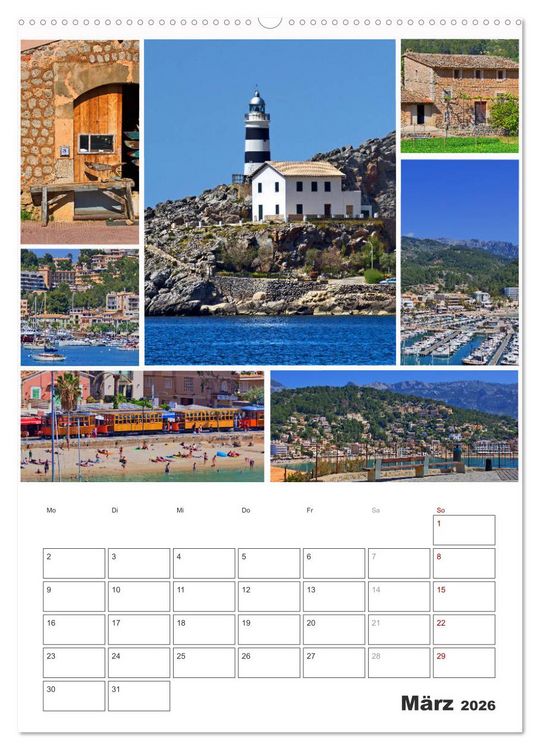 Produktbild: Hola Mallorca (Wandkalender 2026 DIN A2 hoch), CALVENDO Monatskalender