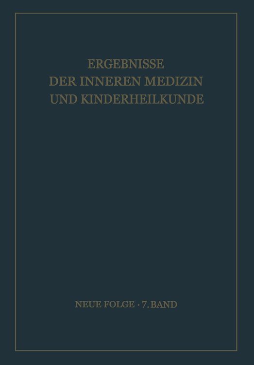 Produktbild: Ergebnisse der Inneren Medizin und Kinderheilkunde