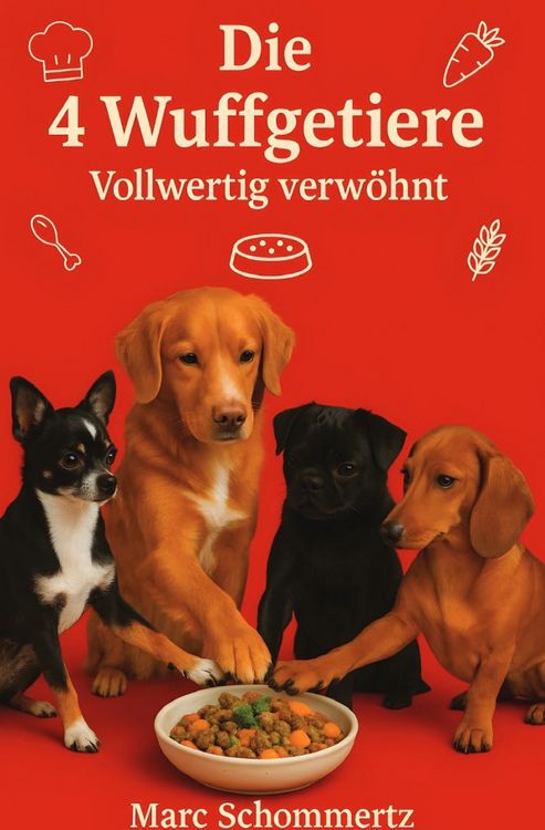 Produktbild: Die 4 Wuffgetiere - Vollwertig verw&ouml;hnt