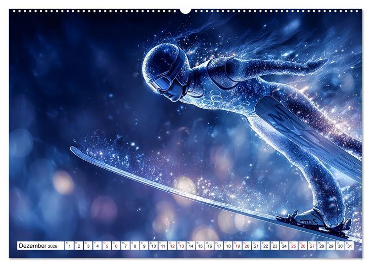 Produktbild: Olympische Sportarten (hochwertiger Premium Wandkalender 2026 DIN A2 quer), Kunstdruck in Hochglanz
