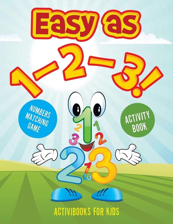 Produktbild: Easy as 1-2-3! Numbers Matching Game Activity Book