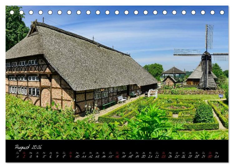 Produktbild: Vier- und Marschlande Hamburgs gr&uuml;ner S&uuml;dosten (Tischkalender 2026 DIN A5 quer), CALVENDO Monatskalender