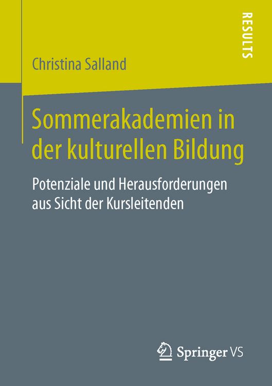 Produktbild: Sommerakademien in der kulturellen Bildung