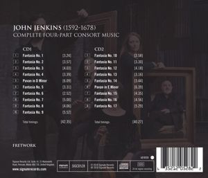 Produktbild: Fretwork: Die vierstimmige Consort-Musik