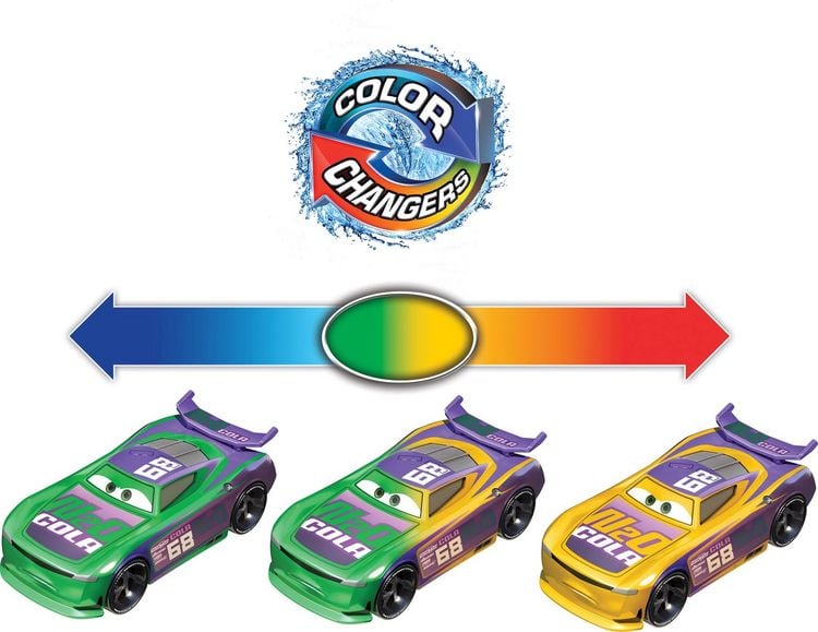 DisneyPixar Cars Farbwechsel Fahrzeuge Sortiment, Fahrzeuge mit